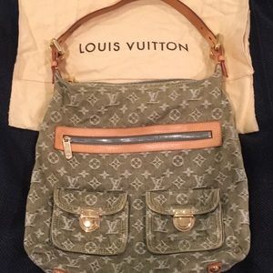 Louis Vuitton Monogram Denim Buggy Shoulder Bag